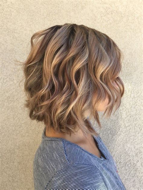 short curly hair with highlights|short lowlights hairstyles.